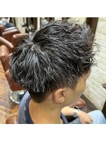 シャル 八王子(shalu)&nbsp;リバースアップバング＋ツイストパーマ