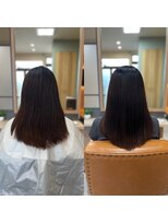 ナチュラル 古川店(Natural)&nbsp;古川　大崎市　縮毛矯正　髪質改善　トリートメント　艶髪カラー