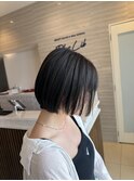 ナチュラルショートボブ
