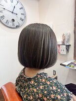 ル コワン ククー(Le coin coucou) ハイライトボブスタイル