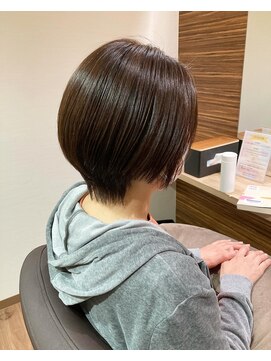 ディアローグ 瑞江南口店 朝楽な人気No.1ショートボブ