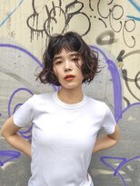 ちょきちょき 浜川店&nbsp;ボブパーマ/前髪ぱっつん