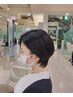  【カットにこだわりたいショートの方専用】似合わせカット+カラ‐￥12,760