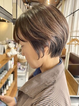 ルシードスタイルアイフラット(LUCIDO STYLE I-FLAT) 白髪ぼかし/40代50代60代大人ショート