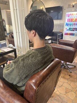 サンバイセライロ 千葉(SAN. by celilo) メンズトレンドヘア/シャドウパーマ/刈り上げマッシュ/関祐翔