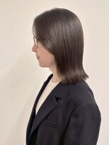 ベルクープス 天王寺店(Belle Coupes) 【Bellecoupes】ナチュラル ラベンダーグレージュ ロブ