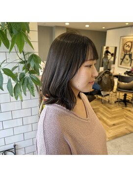 アルマヘアー(Alma hair by murasaki) ◎くびれレイヤーのオリーブブラウンカラー◎