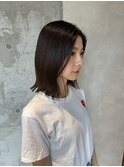 【C∞シーインフィニート人形町店】ミディアムボブヘア　#艶師