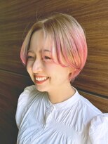 ハピネス 河原町店(Happiness)&nbsp;ルーツカラー　ショート　京都美容室　進詩織