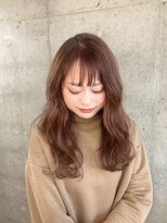 ロア(Roa)&nbsp;大人セミロング×ショコラブラウンカラー