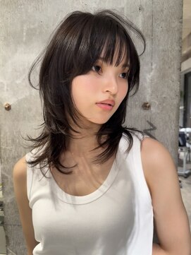 カート バイ デコ(Kurt by DECO) 大人ミディアムレイヤーと透明感グレージュ