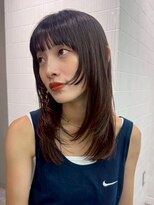 ベイルーム(BAYROOM by HONEY omotesando)&nbsp;姫カット/レイヤーカット/フェイスレイヤー/ダークブラウン3