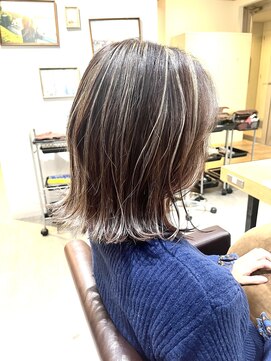 エイトタマプラ たまプラーザ店(EIGHT tamapla) 40代・50代に人気×白髪ぼかし×シークレットハイライト