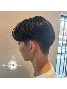 流行りのスタイルもお任せ下さい。メンズカットに自信あり！！