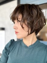 ブロック 日吉店(BLOC)&nbsp;ショート×ニュアンスパーマ