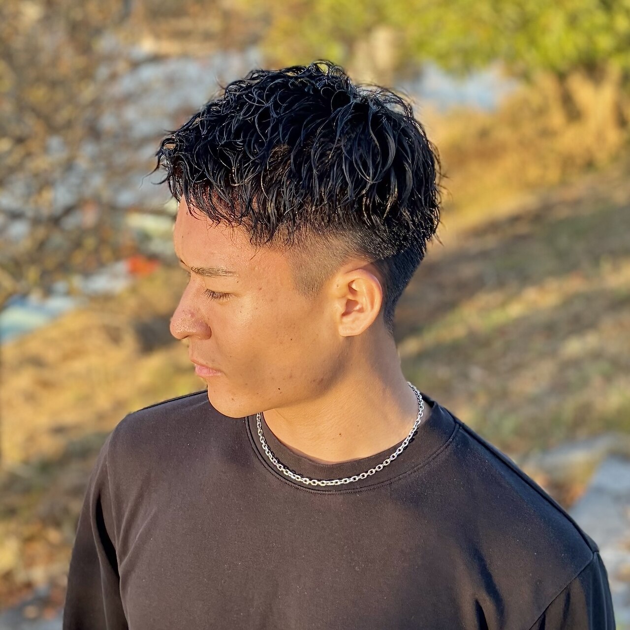 【人気No.1】メンズパーマ＋メンズカット＋トリートメント＋眉カット