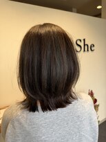 シー 浜松三方原店(She)&nbsp;白髪ぼかし　白髪ぼかしハイライト　３０代４０代５０代