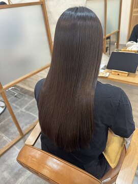 ReFa認定プレミアムサロン 全席個室美容室 Zina ガーデンズ千早【6/27OPEN(予定)】 《Zina千早 藤》グレージュ/艶髪/ブリーチなし/20代30代40代