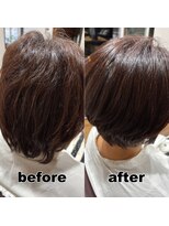モンド ヘアクリエーション 和田店(monde hair creation)&nbsp;【monde】before × after × 髪質改善