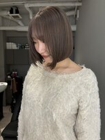 シーンヨコハマ 横浜店(SCENE yokohama)&nbsp;ミルクティーグレージュ/ボブ