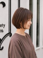 ビューティアール&nbsp;【13.深みマロンで秋めく艶髪に♪ミニボブ】