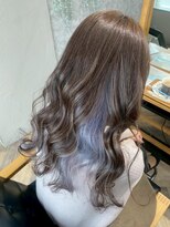 マーレ(MARLE./)&nbsp;シアーブルーのインナーカラー