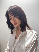 ブレイブ 我孫子(BRAVE abiko)&nbsp;大人ニュアンスミディ×シアーブラウン