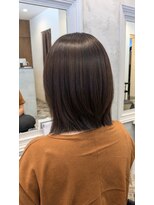 ラグノ(RAGNO) 秋のオリーブカラー×レイヤーボブ