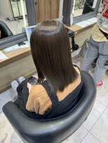 ケンジ 横須賀中央(KENJE)&nbsp;横須賀ブリーチなしオリーブベージュ