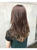 アッシュベージュグラデーション
