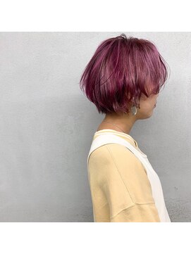 タグ(#tag) マッシュショート