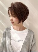 ふんわり丸みショート