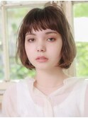 内巻きワンカールボブ