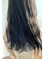 ジ オブスキュア(THE OBSCURE)&nbsp;インナーカラー　ブルー