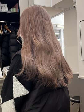 ログ オモテサンドウ(L.O.G OMOTESANDO) 『 ケアブリーチ 』ラベンダーアッシュ10代20代 表参道 原宿