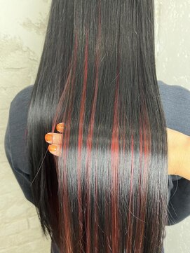 プライズ アイリス 池袋東口店(prize Iris) インナーカラーイヤリングカラー派手髪￥15400