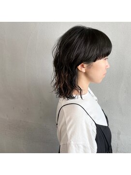 タグ(#tag) #ワイドバング×パーマウルフ