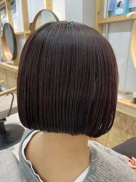 スクリバイタヒエ(SUKURI by tahie) #ボブ　#ミニボブ　#艶カラー