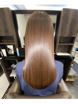 アールサロンプラスキャスパ 自由が丘(Rrsalon+CASPA)&nbsp;極上トリートメント　人幹細胞水素　ショコラベージュ　髪質改善