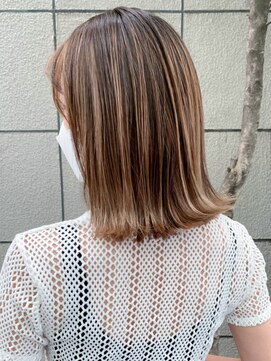 アイティー バイ アルバム 中野店(IT by ALBUM) オレンジベージュ_ショコラアッシュヘルシースタイル_ba410462