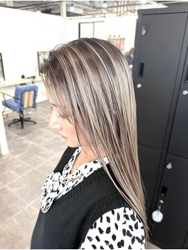 エル オオサカ 心斎橋店(L. OSAKA) シャドールーツ_チェリーブラウンモードロング_S90