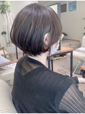 【 Ｉ. 】30代からのナチュラル前下がりショートボブ　川口
