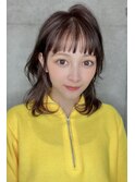 10代20代30代40代 前髪　ウルフカット　ミディアム　藤沢