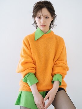 フィルムス 田町芝浦(FILMS) 暗めカラー/グランマッシュ/デザインカラー/レイヤーカット/田町