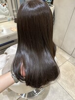 ザックラフィネ(ZACC raffine)&nbsp;ほうじ茶グレージュカラー/艶カラー/髪質改善/トリートメント