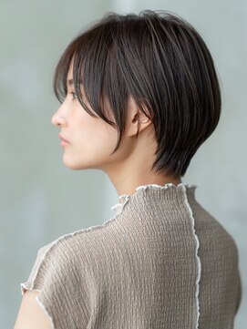 イオ 本厚木(io) グレージュカラーショートフルバンク似合わせカットイメチェン