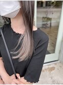 イヤリングカラー/ホワイトアッシュ/髪質改善[千葉/千葉駅]