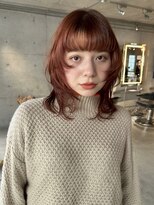 スクリーンギンザメゾン 銀座(SCREEN GINZA MAISON.)&nbsp;クラゲヘアー/小顔に見せるヘア/ココアベージュ/銀座