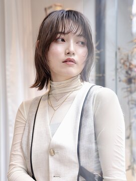 エムスラッシュ ストリートマーケット スマートサロン センター北(M.SLASH) セミウェット/伸ばしかけ/インナーカラー/外ハネボブ/センター北