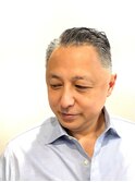 イケおじベリーショートさわやかモテ髪ビジネススタイル